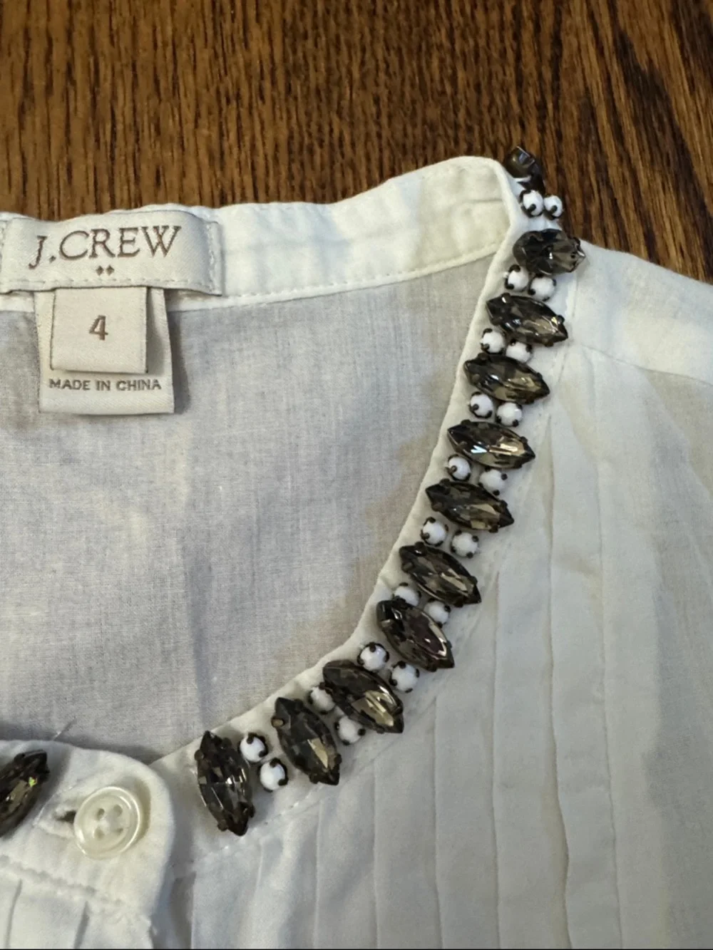 J. Crew sleeveless 100%